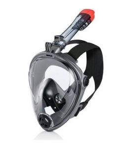 Повнолицева маска Aqua Speed SPECTRA 2.0 7076 чорний Чол